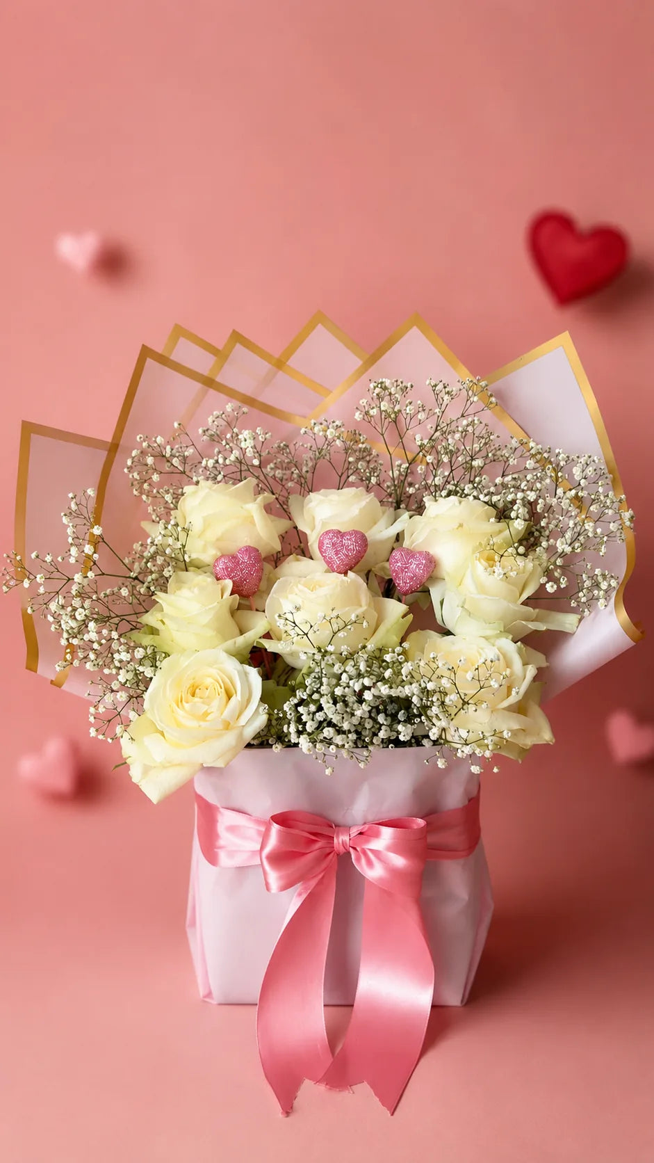 Le bouquet Rose