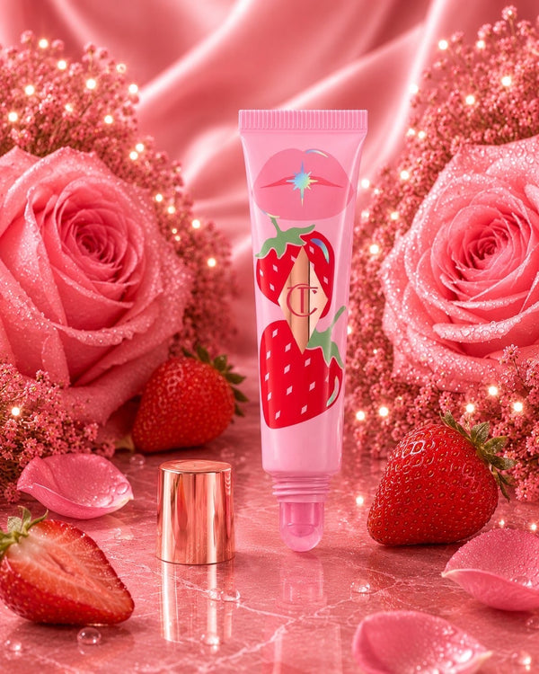 Charlotte Tilbury Huile pour les lèvres Juicylicious Strawberry Vanilla